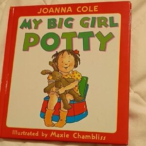 Joanna Cole My Big Girl Potty Book - Red Cover